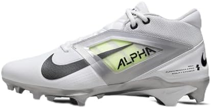 Amazon.com | Nike Alpha Menace 4 Pro Football Cleats White